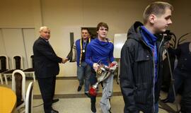 "Atlanto" komandai padėkojo meras