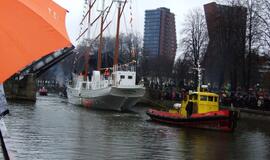 Burlaivio "Meridianas" sugrįžimas