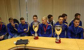 "Atlanto" komandai padėkojo meras