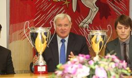 "Atlanto" komandai padėkojo meras