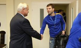 "Atlanto" komandai padėkojo meras