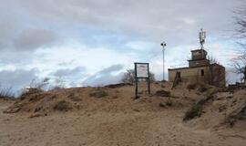 Baltijos jūra graužia Melnragės krantus