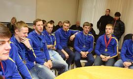 "Atlanto" komandai padėkojo meras