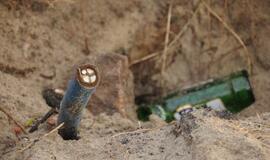 Baltijos jūra graužia Melnragės krantus