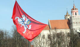 Virš Lukiškių aikštės vėl suplazdės didžiulė Vyčio vėliava