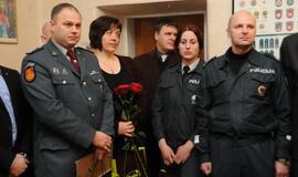 Pagerbė Klaipėdos policijos pareigūnus