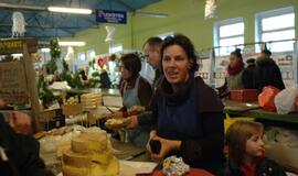 Renginys senamiesčio turguje