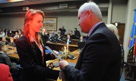 Apdovanoti gabiausi mokiniai