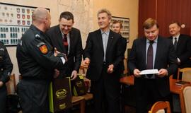 Pagerbė Klaipėdos policijos pareigūnus