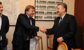 Pagerbė Klaipėdos policijos pareigūnus