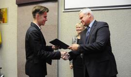 Apdovanoti gabiausi mokiniai