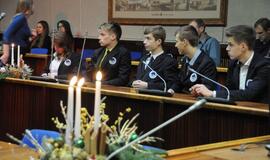 Apdovanoti gabiausi mokiniai