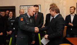 Pagerbė Klaipėdos policijos pareigūnus