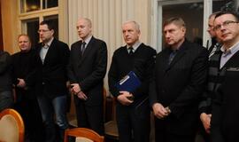 Pagerbė Klaipėdos policijos pareigūnus