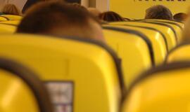 Po skrydžio miegantis keleivis liko užrakintas lėktuve