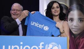 Popžvaigždė Keit Peri paskirta naująja UNICEF ambasadore