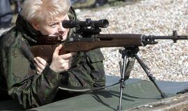 Prezidentė: teko pačiai įsikišti ir gelbėti situaciją