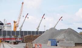 Krova Klaipėdos uoste gruodį buvo rekordinė