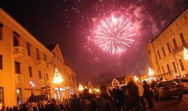 Klaipėda pasitiko 2014-uosius metus