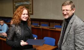 Apdovanoti gražiausių vitrinų puošėjai