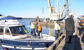 SGD terminalo kapsulės įkasimo ceremonija