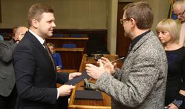 Apdovanoti gražiausių vitrinų puošėjai