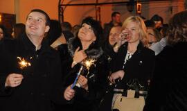 Klaipėda pasitiko 2014-uosius metus