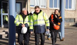 SGD terminalo kapsulės įkasimo ceremonija