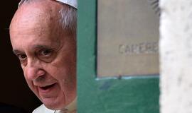 Popiežius Pranciškus pasmerkė abortų "siaubą"