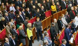 Ukrainos parlamentas patvirtino amnestiją protestuotojams