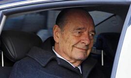 Buvęs Prancūzijos prezidentas Žakas Širakas paguldytas į ligoninę