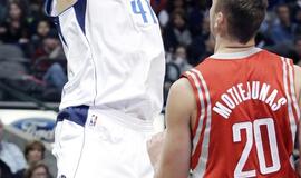 Donatas Motiejūnas ir Jonas Valančiūnas pelnė po 9 taškus