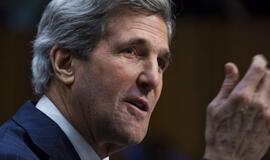 Džonas Keris ragina Rusiją paskubinti Sirijos cheminių ginklų arsenalo sunaikinimą