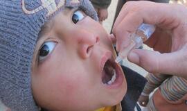 Kabule mergaitei diagnozuotas pirmas poliomielito atvejis nuo 2001 metų