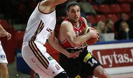 LKL čempionate - 12-oji "Lietuvos ryto" krepšininkų pergalė