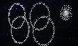 Sočio olimpinių žaidynių atidarymo akimirkos