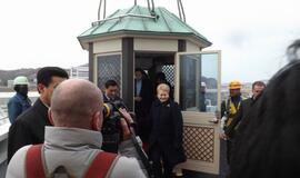 SGD laivo-saugyklos krikštynos