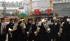 SGD laivo-saugyklos krikštynos