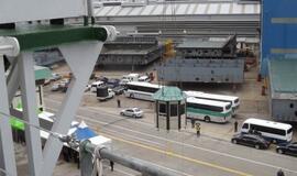 SGD laivo-saugyklos krikštynos