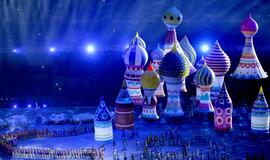 Sočio olimpinių žaidynių atidarymo akimirkos