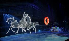 Sočio olimpinių žaidynių atidarymo akimirkos