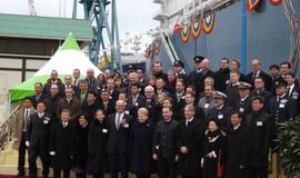 SGD laivo-saugyklos krikštynos