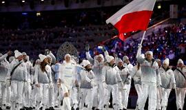 Sočio olimpinių žaidynių atidarymo akimirkos