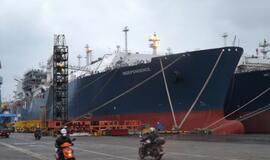 SGD laivo-saugyklos krikštynos