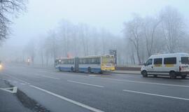 Šeštadienį tvyros rūkas, o dangus bus debesuotas