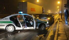 Vairuotojai kelių chuliganą apipurškė dujomis