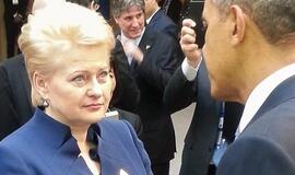 Dalia Grybauskaitė susitiko su JAV prezidentu Baraku Obama