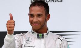 Malaizijos "Grand Prix" lenktynes laimėjo Luisas Hamiltonas