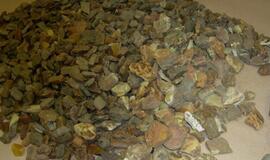 Muitininkai sulaikė gintaro kontrabandą