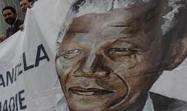 PAR: iš paminklo Nelsonui Mandelai ausies pašalintas bronzinis triušis